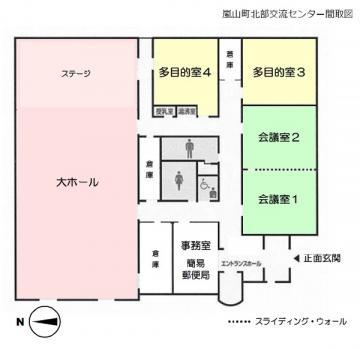 クリックで大きな間取り図を表示