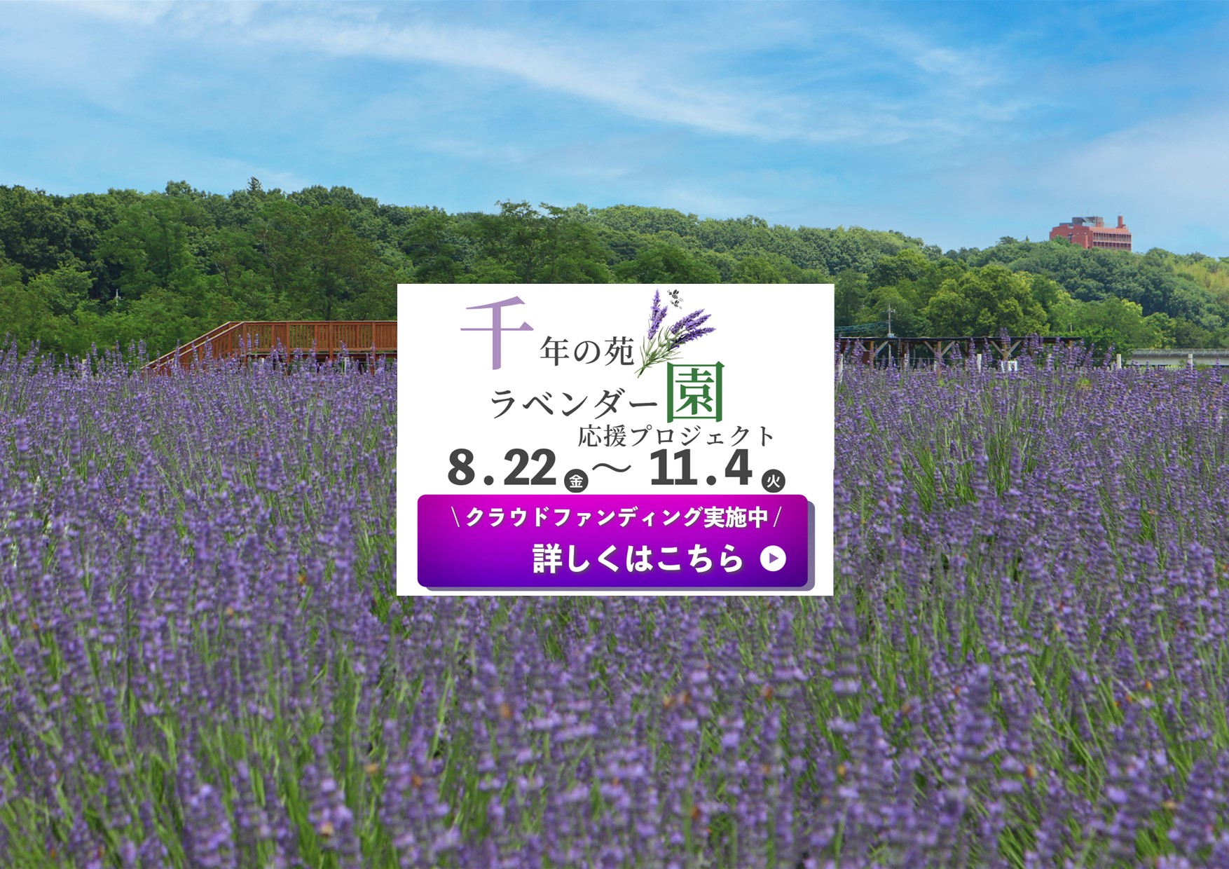 千年の苑クラウドファンディング